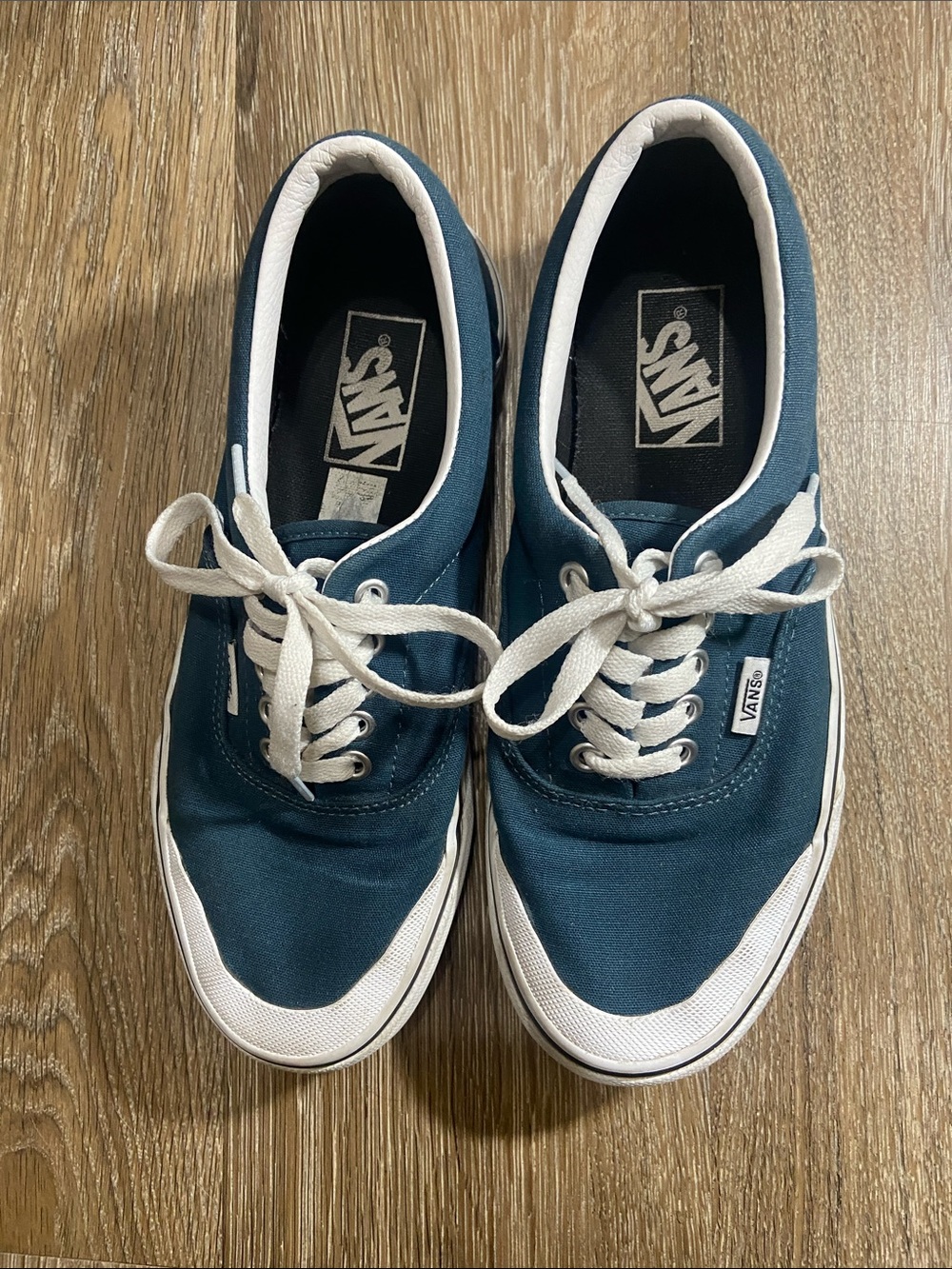 Vans Navy Blue Canvas Sneakers